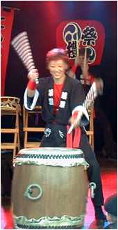 Die Tentekko-Taiko-Gruppe aus D�sseldorf