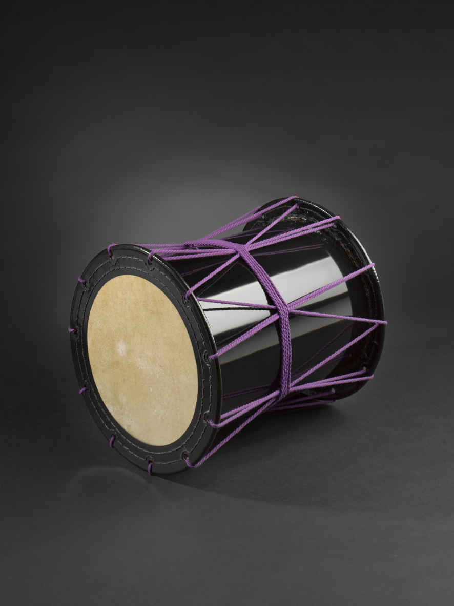 Okedo / Katsugi-Daiko drum in shiny-black 45cm (595)